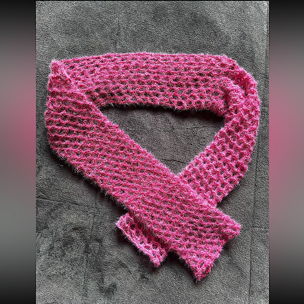 Y2K Fluffy Crochet Barbie Sleeves